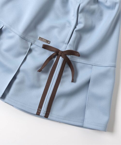 algy(アルジー)の「【セットアップ対応】スカパン(スカート・キッズ・サックスブルー/グレー/ブラック・130/140/150/160)」の14枚目の写真