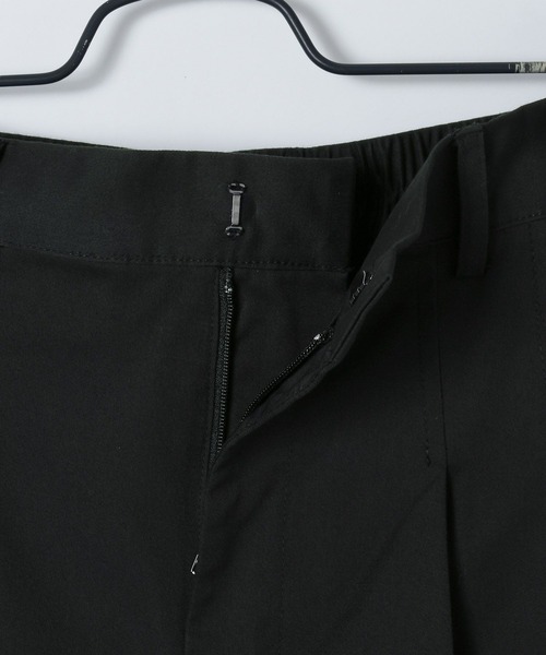 JEANASIS（ジーナシス）の「タックプリーツハーフパンツ/657335（その他パンツ・レディース・ブラック/ベージュ・FREE）」の7枚目の写真