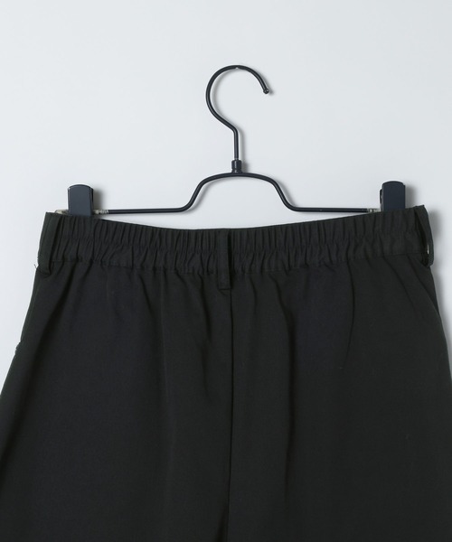 JEANASIS（ジーナシス）の「タックプリーツハーフパンツ/657335（その他パンツ・レディース・ブラック/ベージュ・FREE）」の8枚目の写真
