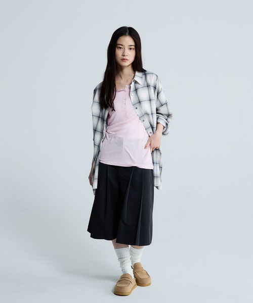 JEANASIS（ジーナシス）の「タックプリーツハーフパンツ/657335（その他パンツ・レディース・ブラック/ベージュ・FREE）」の13枚目の写真