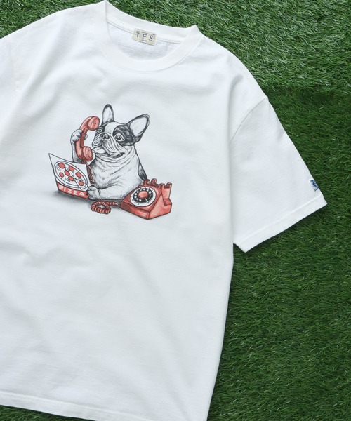 TES PIZZA DELIVERY TEE/ Tシャツ（Tシャツ/カットソー）｜The Endless
