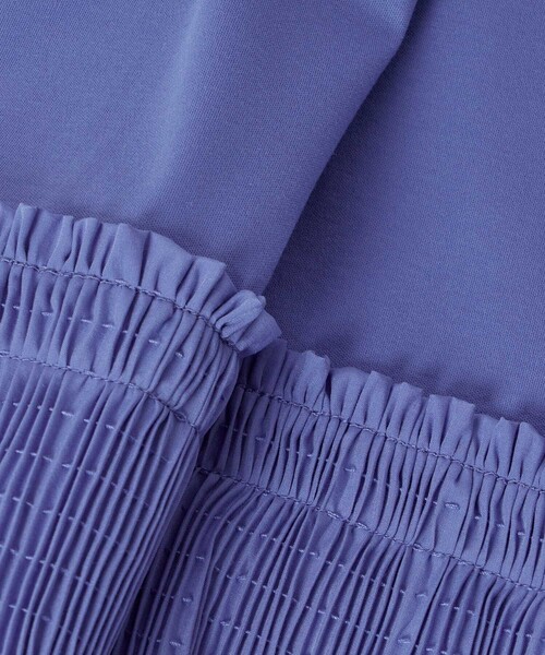 allureville（アルアバイル）の「刺繍プリーツペプラムプルオーバー（Tシャツ/カットソー・レディース・オフホワイト/ブラック/ブルー・2）」の15枚目の写真