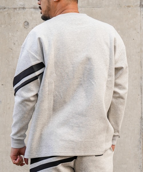 adamsJUGGLER(アダムスジャグラー)の「W/Rスイッチング&HFロンティー(Tシャツ/カットソー・メンズ・グレー/ブラック・XL/L/M)」の21枚目の写真