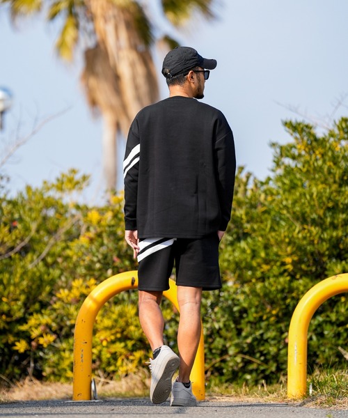 adamsJUGGLER(アダムスジャグラー)の「W/Rスイッチング&HFロンティー(Tシャツ/カットソー・メンズ・グレー/ブラック・XL/L/M)」の9枚目の写真
