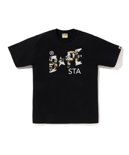 STA OVER PRINT 1ST CAMO BAPE STA TEE（Tシャツ/カットソー）｜A