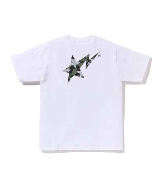 STA OVER PRINT 1ST CAMO BAPE STA TEE（Tシャツ/カットソー）｜A