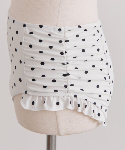 OLIVE des OLIVE（オリーブデオリーブ）の「アメスリワンピースswimwear（水着・レディース・オフホワイト/ブラック・FREE）」の15枚目の写真