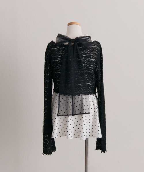 OLIVE des OLIVE（オリーブデオリーブ）の「アメスリワンピースswimwear（水着・レディース・オフホワイト/ブラック・FREE）」の19枚目の写真