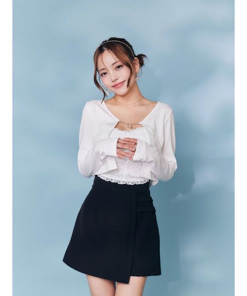 EATME（イートミー）の「チェーンデザインスリムカチューシャ（カチューシャ・レディース・ブラック・FREE）」の3枚目の写真