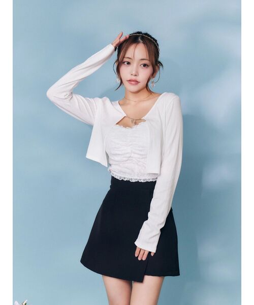 EATME（イートミー）の「チェーンデザインスリムカチューシャ（カチューシャ・レディース・ブラック・FREE）」の4枚目の写真