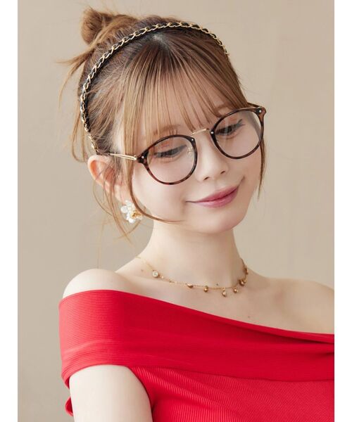 EATME（イートミー）の「チェーンデザインスリムカチューシャ（カチューシャ・レディース・ブラック・FREE）」の8枚目の写真