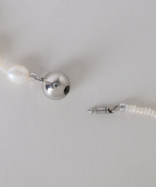 in mood(インムード)の「in mood/インムード BABY&RICEPRL 60cm necklace(ネックレス・レディース・ホワイト・FREE)」の7枚目の写真