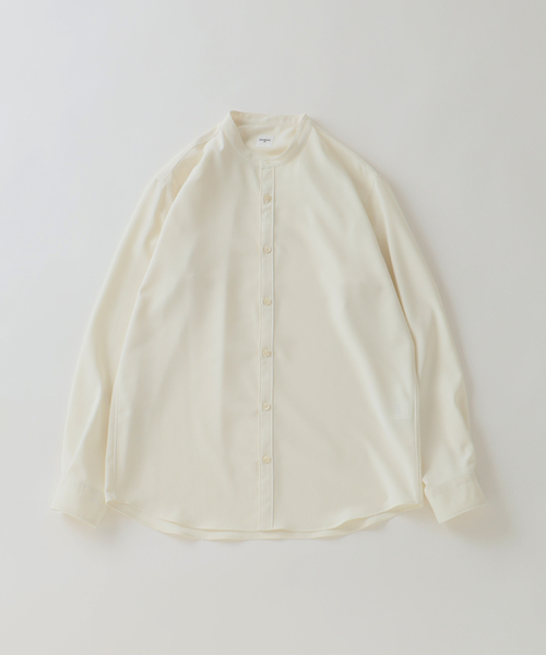 EDIFICE（エディフィス）の「WOLSTAR TWILL BAND SH（シャツ/ブラウス・メンズ・グレー/ネイビー/ホワイト・SMALL/MEDIUM/LARGE）」の2枚目の写真