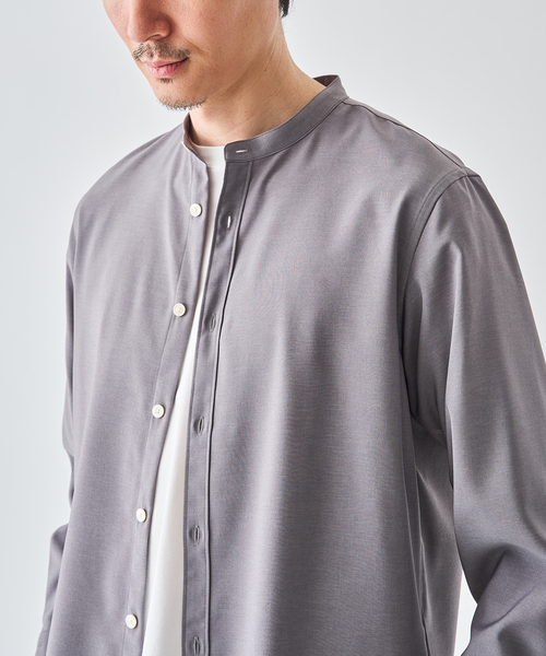 EDIFICE（エディフィス）の「WOLSTAR TWILL BAND SH（シャツ/ブラウス・メンズ・グレー/ネイビー/ホワイト・SMALL/MEDIUM/LARGE）」の21枚目の写真