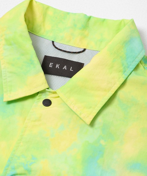 EKAL（エカル）の「『UR TECH』ナイロンタッサーショートスリーブシャツ（シャツ/ブラウス・メンズ・イエロー/ライトブルー/ネイビー/グリーン系その他/グレー・LARGE/MEDIUM）」の12枚目の写真