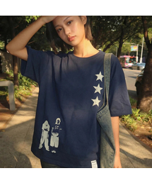 [ユニセックス]STAR3 半袖Tシャツ_7カラー