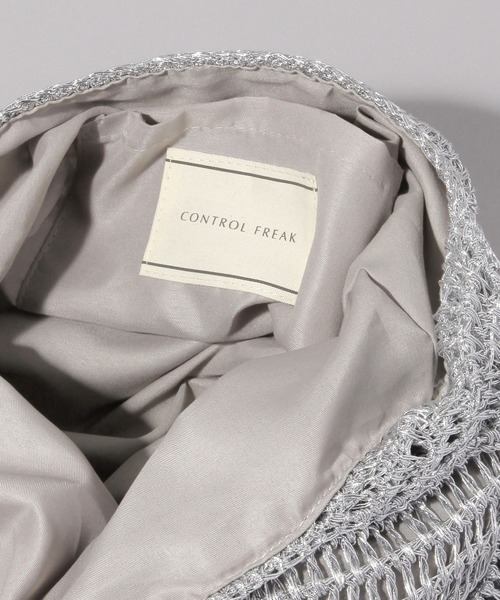 JEANASIS（ジーナシス）の「【Casselini】メタリッククロシェBAG/622326（ショルダーバッグ・レディース・シルバー・FREE）」の8枚目の写真