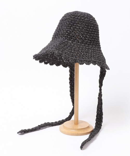 LOWRYS FARM（ローリーズファーム）の「ザツザイデザインＨＡＴ 663319（ハット・レディース・ベージュ/ブラック・FREE）」の16枚目の写真