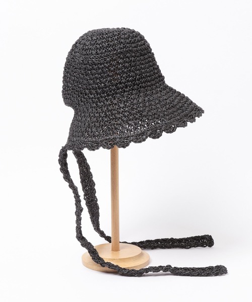 LOWRYS FARM（ローリーズファーム）の「ザツザイデザインＨＡＴ 663319（ハット・レディース・ベージュ/ブラック・FREE）」の18枚目の写真