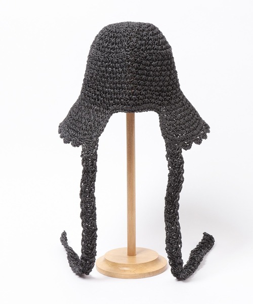 LOWRYS FARM（ローリーズファーム）の「ザツザイデザインＨＡＴ 663319（ハット・レディース・ベージュ/ブラック・FREE）」の19枚目の写真