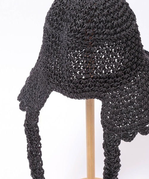 LOWRYS FARM（ローリーズファーム）の「ザツザイデザインＨＡＴ 663319（ハット・レディース・ベージュ/ブラック・FREE）」の5枚目の写真