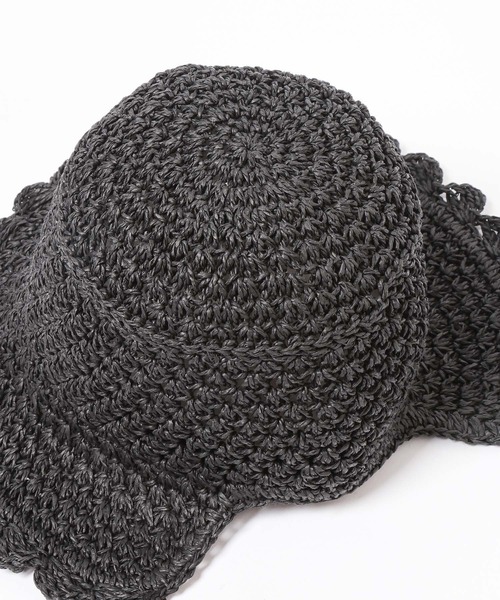 LOWRYS FARM（ローリーズファーム）の「ザツザイデザインＨＡＴ 663319（ハット・レディース・ベージュ/ブラック・FREE）」の8枚目の写真