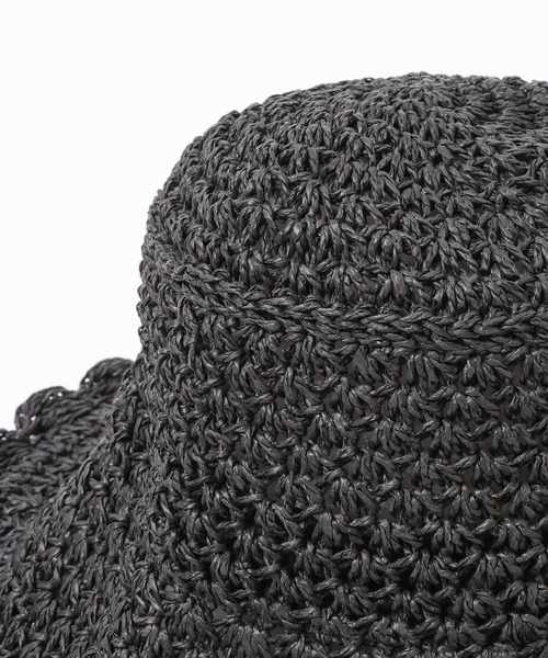 LOWRYS FARM（ローリーズファーム）の「ザツザイデザインＨＡＴ 663319（ハット・レディース・ベージュ/ブラック・FREE）」の9枚目の写真