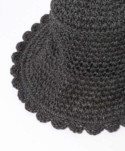 LOWRYS FARM（ローリーズファーム）の「ザツザイデザインＨＡＴ 663319（ハット・レディース・ベージュ/ブラック・FREE）」の10枚目の写真