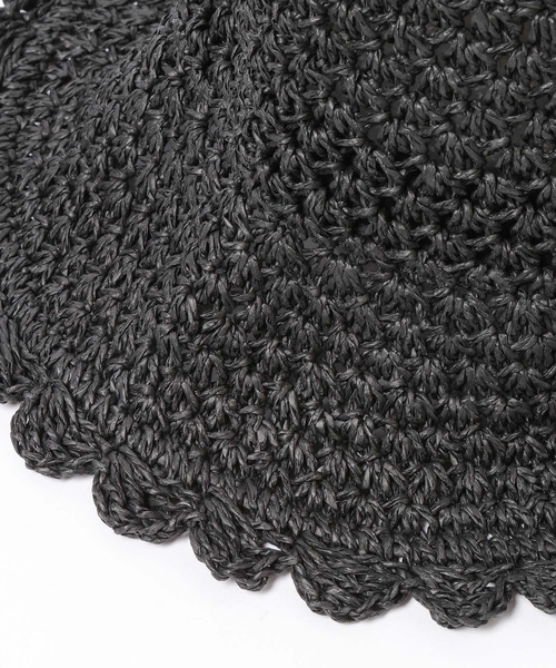 LOWRYS FARM（ローリーズファーム）の「ザツザイデザインＨＡＴ 663319（ハット・レディース・ベージュ/ブラック・FREE）」の13枚目の写真