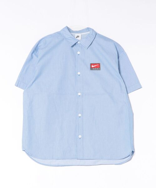 ブライトン Nike シャツ 送料込み NIKE ナイキ M NL BTN DWN SS SHIRT ナイキライフ ショートスリーブ