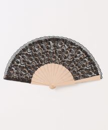 欧州航路（オウシュウコウロ）の「【欧州航路】レース扇子 袋付き（扇子/うちわ）」