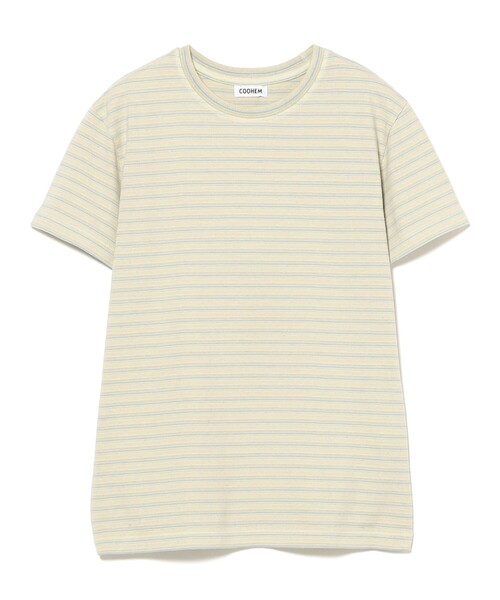 fennica(フェニカ)の「COOHEM / BORDER T SHIRT(Tシャツ/カットソー・レディース・ホワイト系その他6・ONE SIZE)」の2枚目の写真