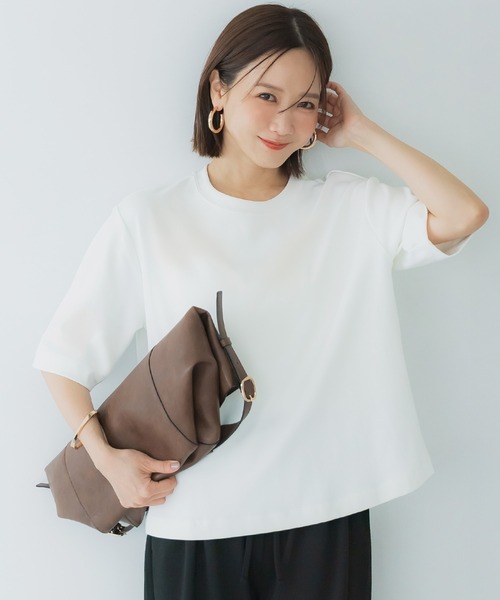 田中里奈様着用】＼UVカット・速乾／ EAZYTEXオーバーサイズTシャツ（T