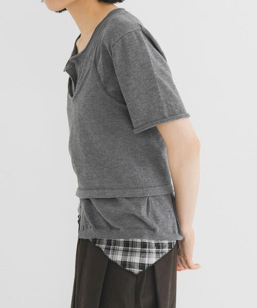 KBF(ケイビーエフ)の「ビスチェSETカーディガン(カーディガン/ボレロ・レディース・レッド/ベージュ系その他/グレー・ONE)」の18枚目の写真