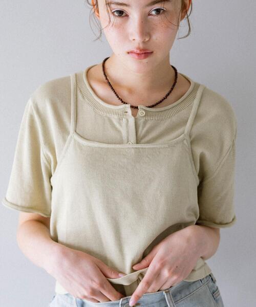 KBF(ケイビーエフ)の「ビスチェSETカーディガン(カーディガン/ボレロ・レディース・レッド/ベージュ系その他/グレー・ONE)」の18枚目の写真