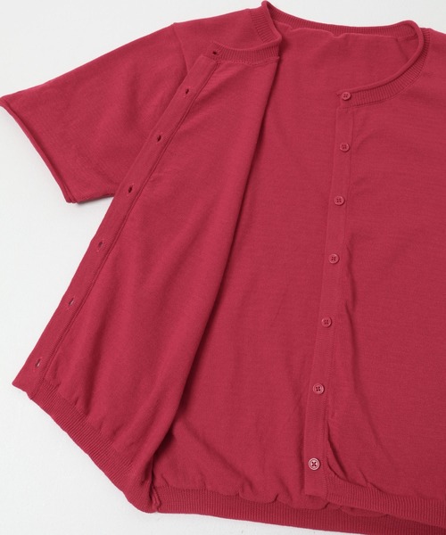 KBF（ケイビーエフ）の「ビスチェSETカーディガン（カーディガン/ボレロ・レディース・レッド/ベージュ系その他/グレー・ONE）」の12枚目の写真