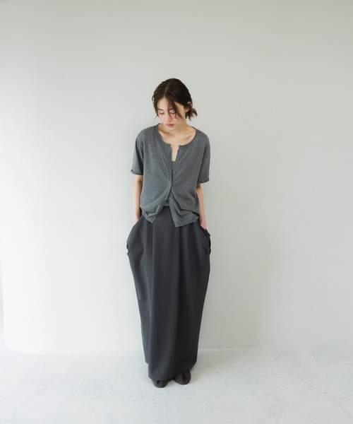 KBF（ケイビーエフ）の「ビスチェSETカーディガン（カーディガン/ボレロ・レディース・レッド/ベージュ系その他/グレー・ONE）」の19枚目の写真