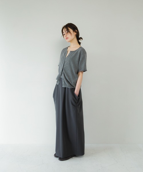 KBF（ケイビーエフ）の「ビスチェSETカーディガン（カーディガン/ボレロ・レディース・レッド/ベージュ系その他/グレー・ONE）」の20枚目の写真