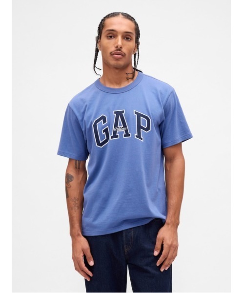 GAP（ギャップ）の「GAPアーチロゴ Tシャツ（Tシャツ/カットソー・メンズ・ネイビー/ホワイト/ブルー/ブラック系その他2・S/M/XS/XL/L）」の12枚目の写真