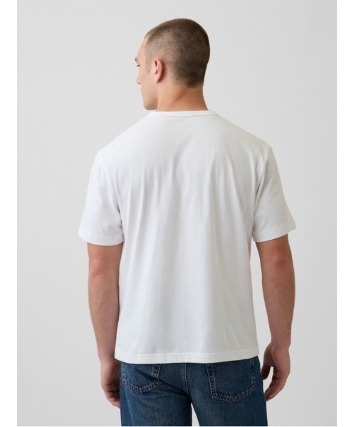 GAP（ギャップ）の「GAPアーチロゴ Tシャツ（Tシャツ/カットソー・メンズ・ネイビー/ホワイト/ブルー/ブラック系その他2・S/M/XS/XL/L）」の16枚目の写真