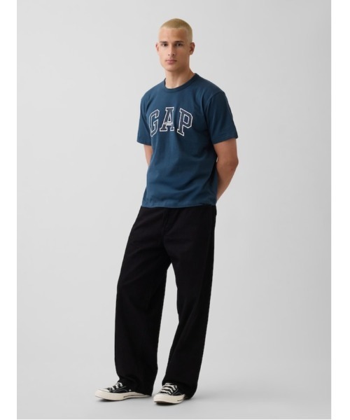 GAP（ギャップ）の「GAPアーチロゴ Tシャツ（Tシャツ/カットソー・メンズ・ネイビー/ホワイト/ブルー/ブラック系その他2・S/M/XS/XL/L）」の8枚目の写真