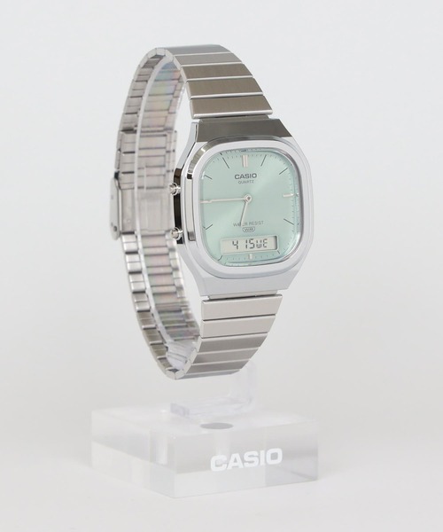 CASIO（カシオ）の「CASIO CLASSIC / AQ-240E-2AJF（アナログ腕時計・メンズ・シルバー×ブルー・FREE）」の7枚目の写真