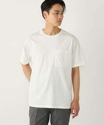 SHIPS Colors:〈吸水速乾・接触冷感・遮熱〉マルチファンクション ポケット Tシャツ◆