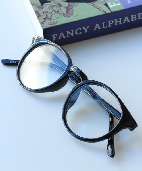 VIBGYOR（ヴィブジョー）の「VIBGYOR Select／ ボストンメガネ（メガネ・メンズ・ブラック/ブラウン・FREE）」の2枚目の写真