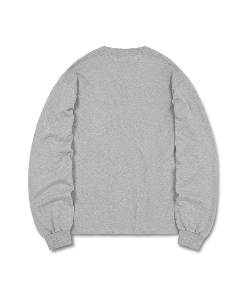 DURTの「FAV DRINKS LONG SLEEVE TEE (GREY)(Tシャツ/カットソー・レディース・その他・SMALL/MEDIUM/X-LARGE/LARGE)」の2枚目の写真