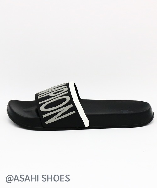 ASAHI SHOES(アサヒシューズ)の「Champion/チャンピオン サンダル(CPN GB S22530)(サンダル・メンズ・グリーン系その他/ブラック×ホワイト・26.0cm/27.0cm/28.0cm)」の4枚目の写真