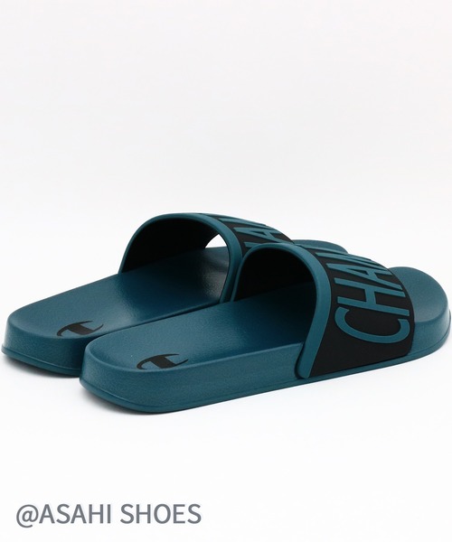 ASAHI SHOES(アサヒシューズ)の「Champion/チャンピオン サンダル(CPN GB S22530)(サンダル・メンズ・グリーン系その他/ブラック×ホワイト・26.0cm/27.0cm/28.0cm)」の9枚目の写真