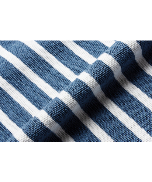 THE RESQ（ザーレスキュー）の「CLASSIC STRIPED L/S TEE [MARINE BLUE]（Tシャツ/カットソー・メンズ・その他・X-LARGE/LARGE/MEDIUM）」の8枚目の写真