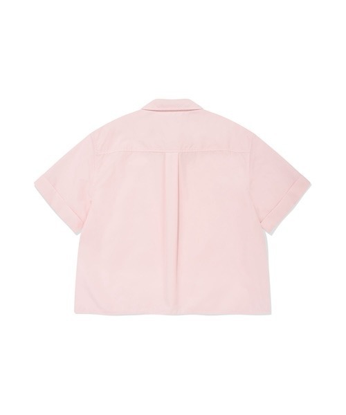 Wacky WiLLy(ワッキーウィリー)の「WOMEN'S LILY WAPPEN COTTON SHORT SLEEVE SHIRT(シャツ/ブラウス・レディース・ライトピンク/ホワイト/ネイビー・MEDIUM/SMALL)」の19枚目の写真
