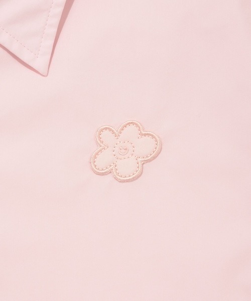 Wacky WiLLy(ワッキーウィリー)の「WOMEN'S LILY WAPPEN COTTON SHORT SLEEVE SHIRT(シャツ/ブラウス・レディース・ライトピンク/ホワイト/ネイビー・MEDIUM/SMALL)」の21枚目の写真
